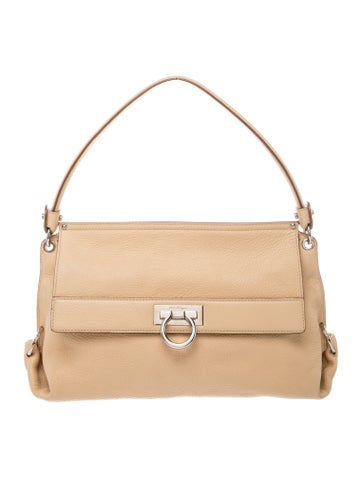 Leather Top Handle Bag