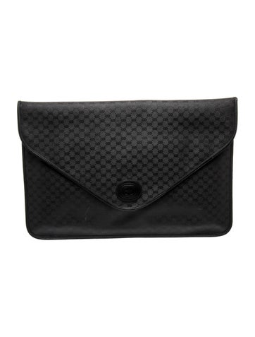 Micro GG Monogram Portfolio Vintage