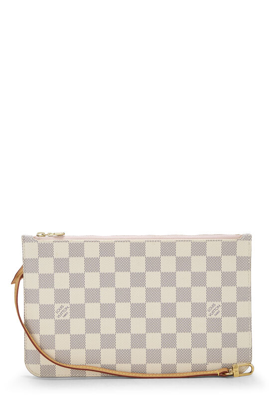 Louis Vuitton Damier Azur Neverfull Pouch MM NM