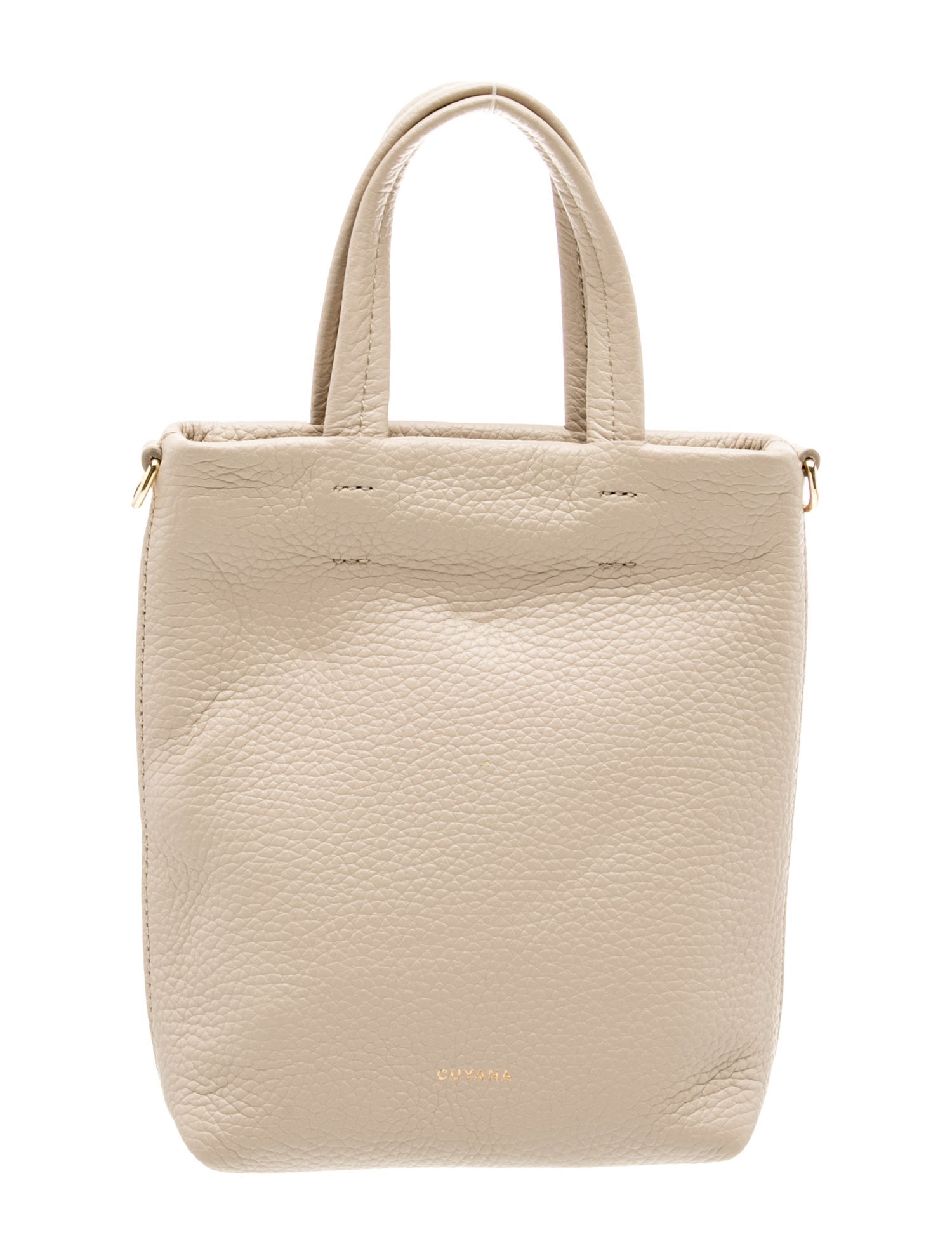 Cuyana Leather Top Handle Bag