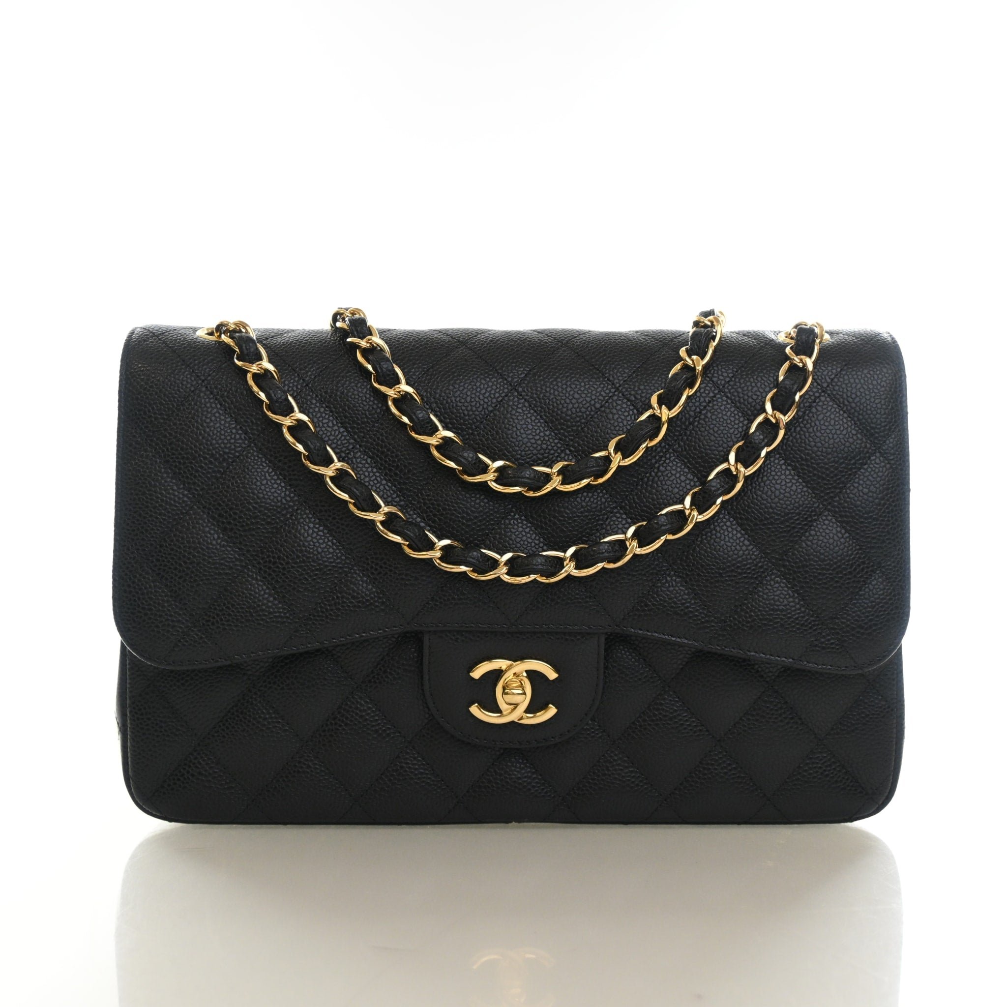 Chanel Jumbo Caviar Classic Double Flap Bag