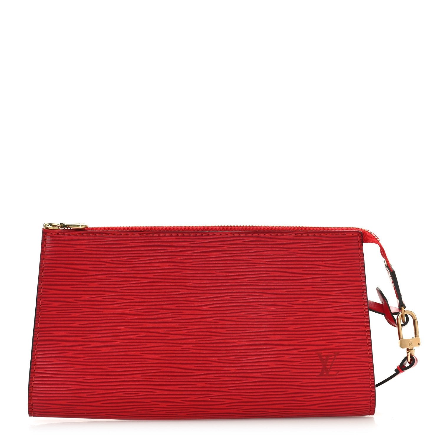 Louis Vuitton Epi Pochette Accessories 21 Castillan Red