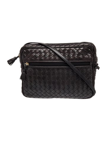 Intrecciato Crossbody Bag Vintage