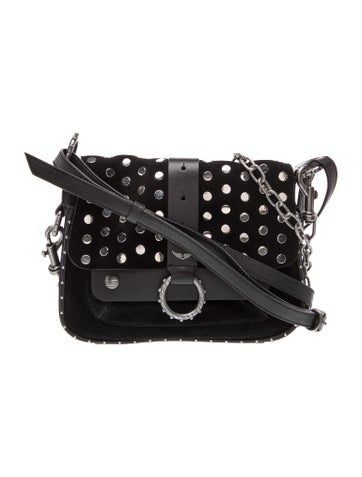 Suede Crossbody Bag