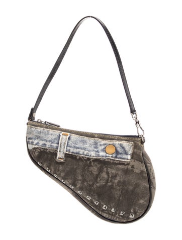Canvas Saddle Pochette Vintage