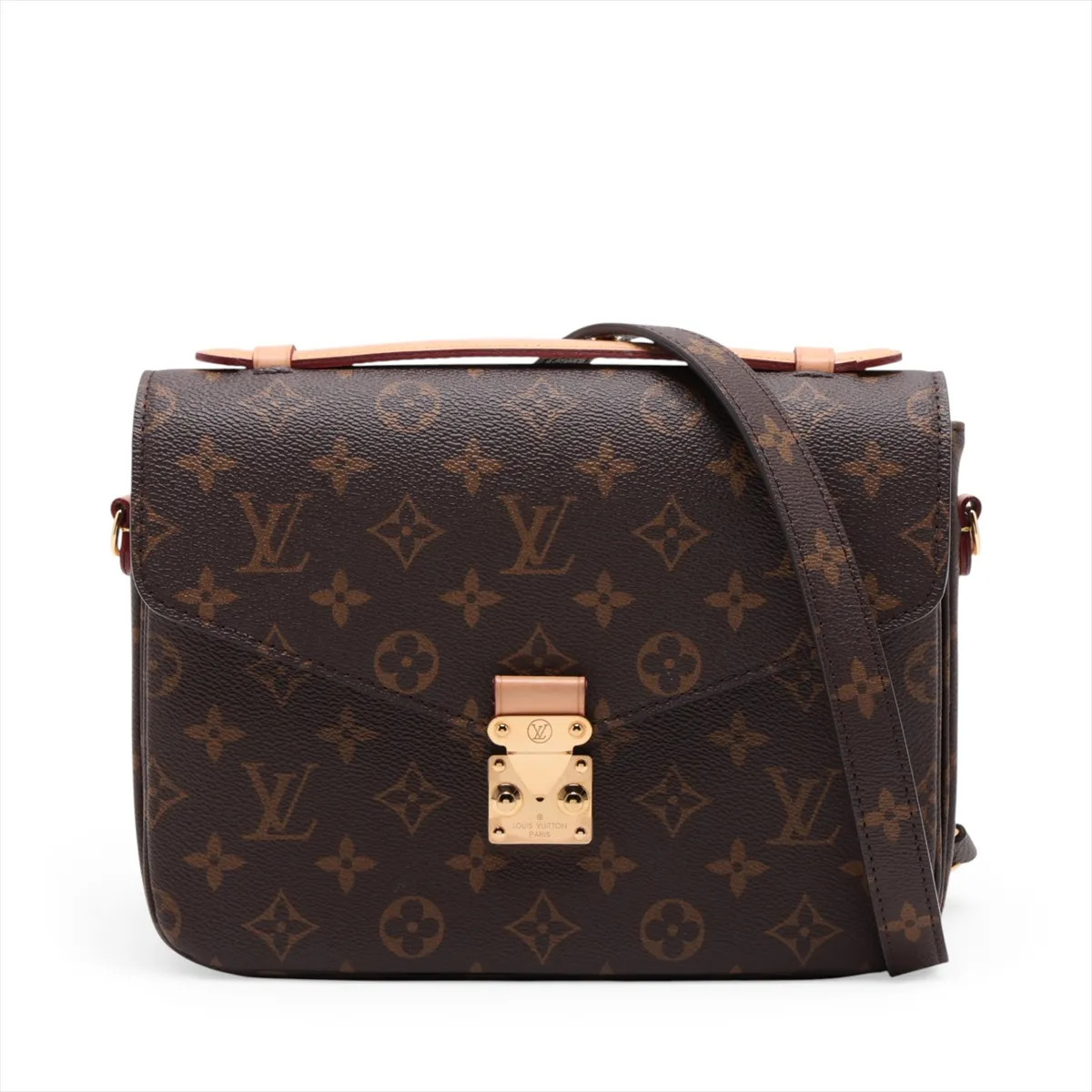 Louis Vuitton Monogram Pochette Métis MM M44875 Brown There was an RFID response