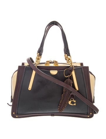 Leather Top Handle Bag