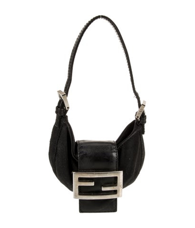 Fendi Jersey Hobo Micro Vintage