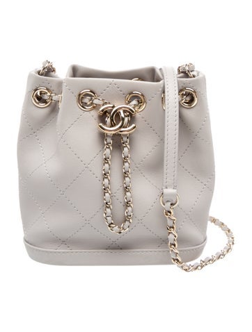 Mini Quilted Bucket Bag
