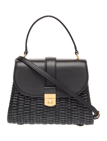 Leather Top Handle Bag