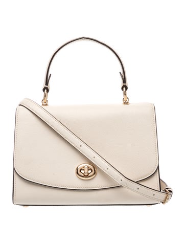 Leather Top Handle Bag
