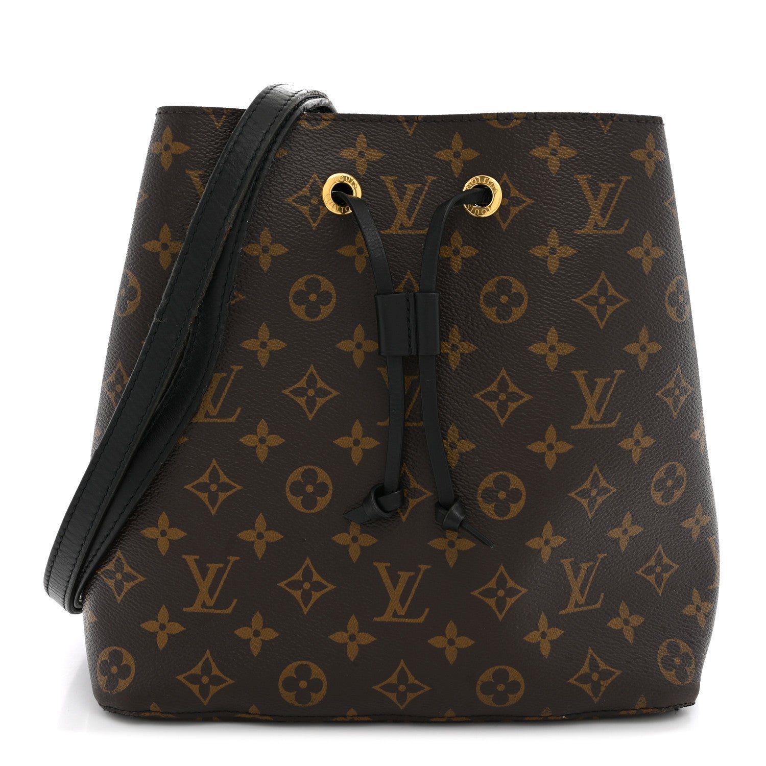 Louis Vuitton Louis Vuitton Monogram Neonoe MM Black