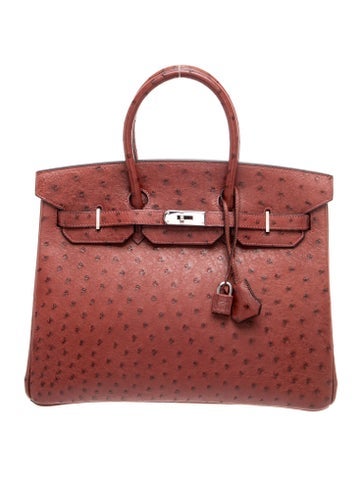 Ostrich Birkin 35