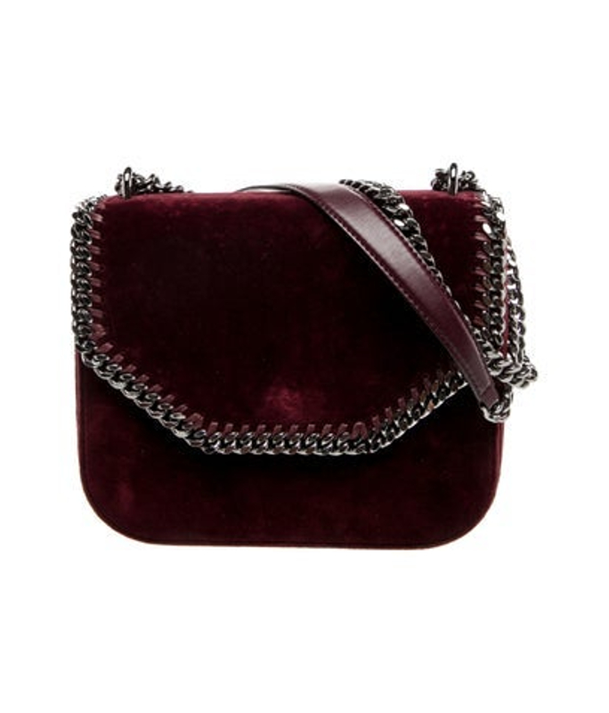 Stella McCartney Mccartney Vegetarian Suede Shoulder Bag