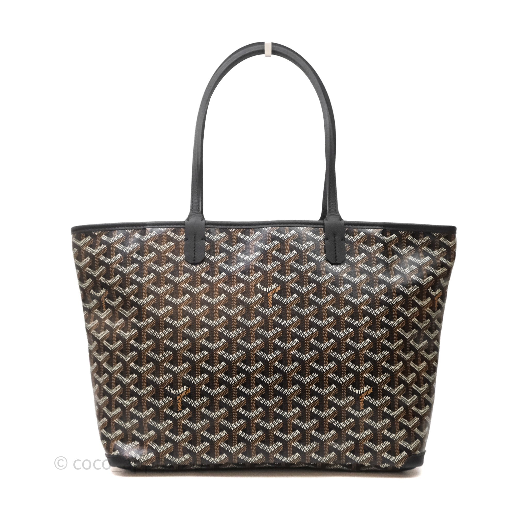Goyard Artois Goyardine Canvas PM⁣⁣⁣⁣⁣⁣⁣⁣⁣⁣⁣⁣⁣⁣⁣⁣⁣⁣⁣⁣ Black