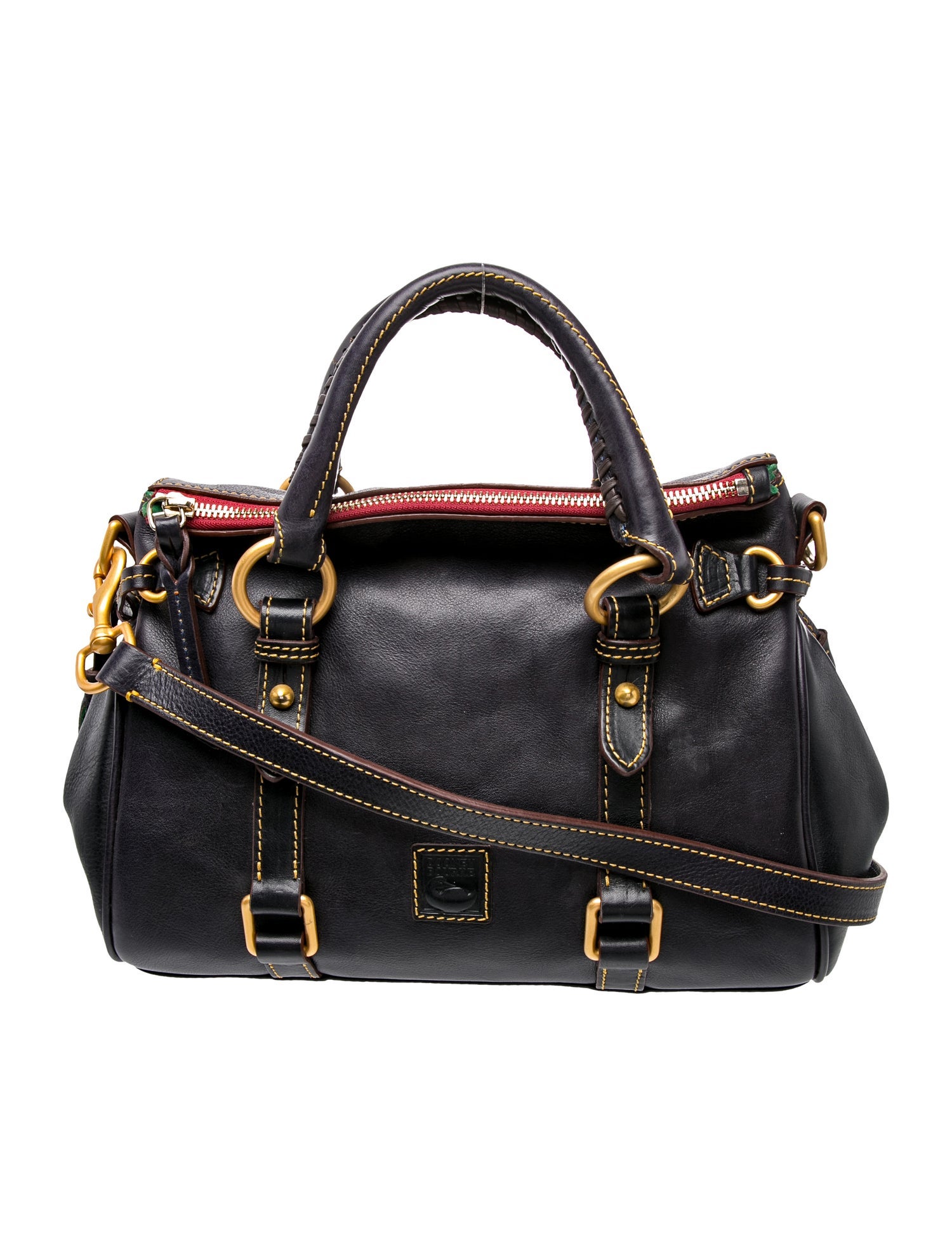 Dooney & Bourke Leather Top Handle Bag