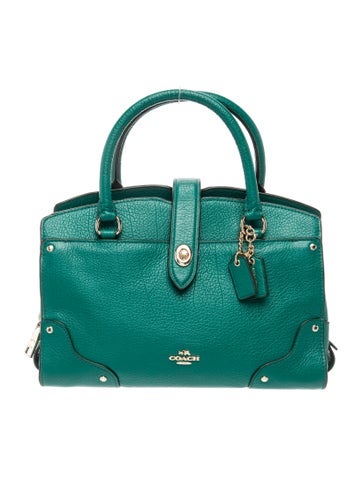 Leather Top Handle Bag
