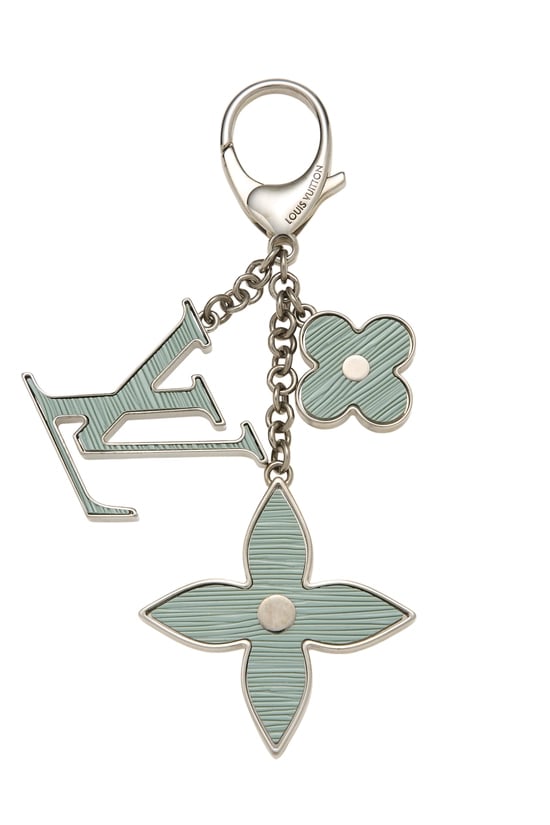 Blue Fleur De Epi Bag Charm