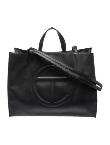 Vegan Leather Shopping Bag Large