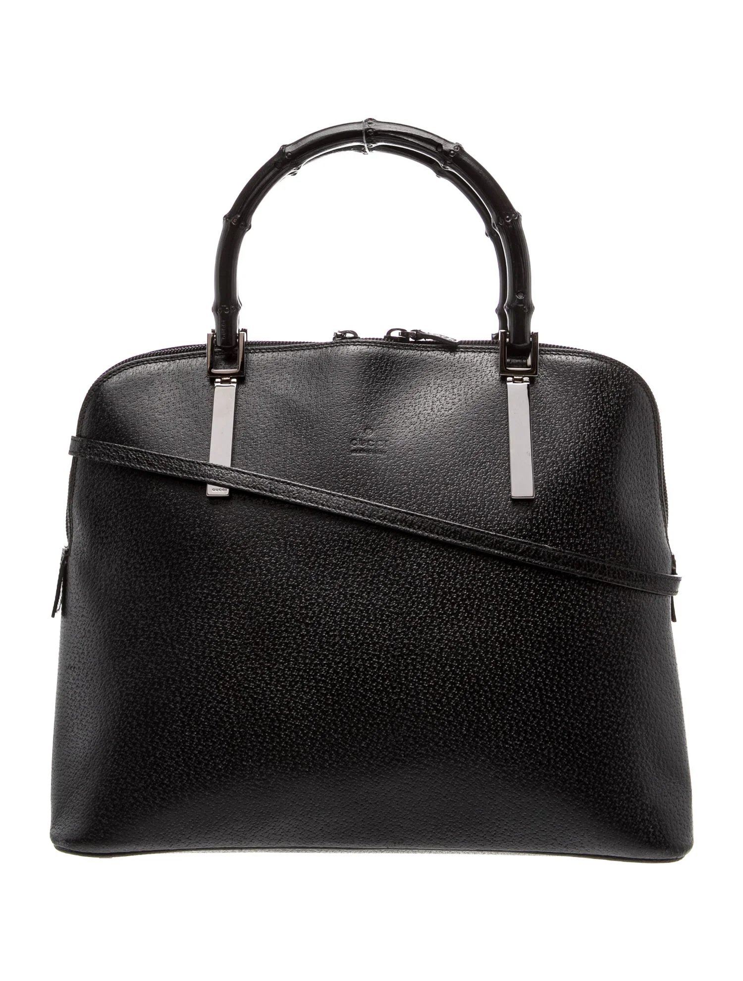 Bamboo Top Handle Bag Vintage