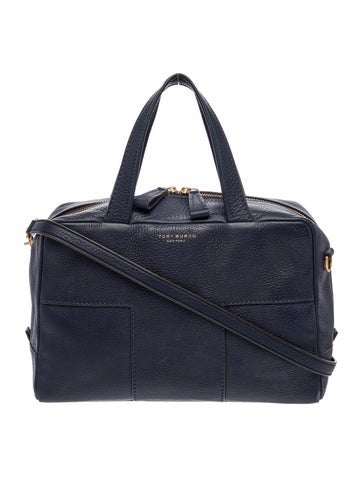 Leather Top Handle Bag