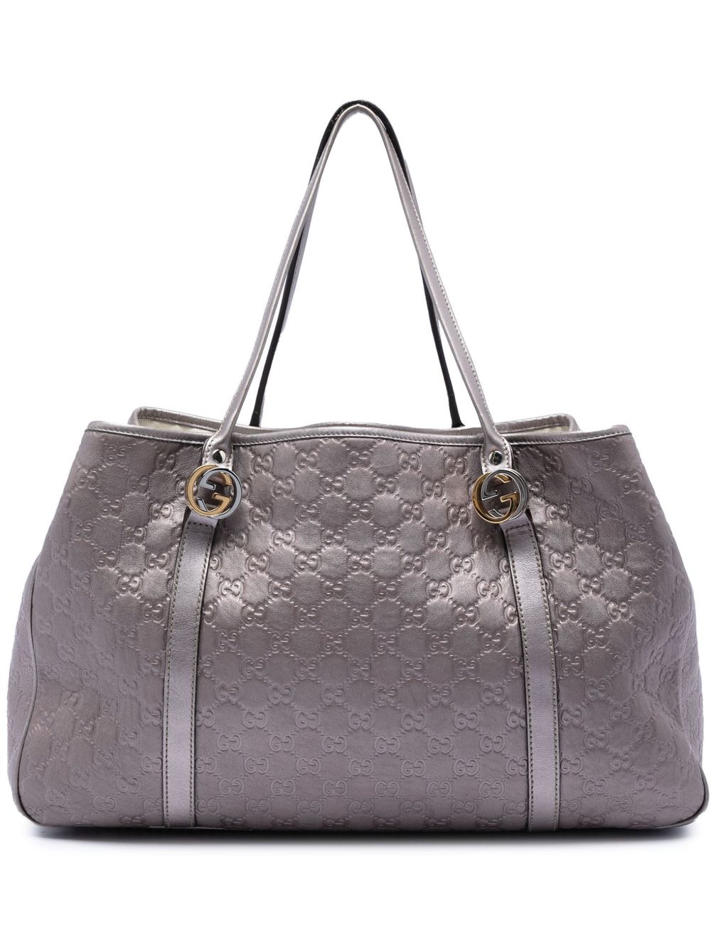 2016-2026 Large Metallic Guccissima Twins tote bag