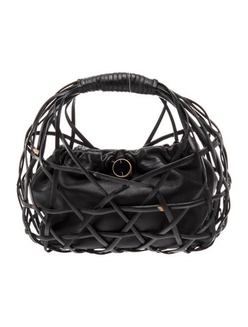 Leather Top Handle Bag