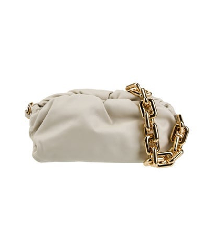Bottega Veneta Veneta Leather Chain Pouch