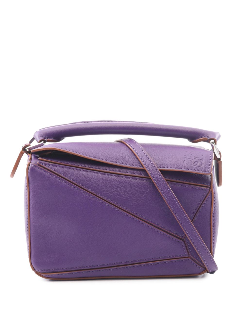 2021 Mini Calfskin Puzzle Edge satchel