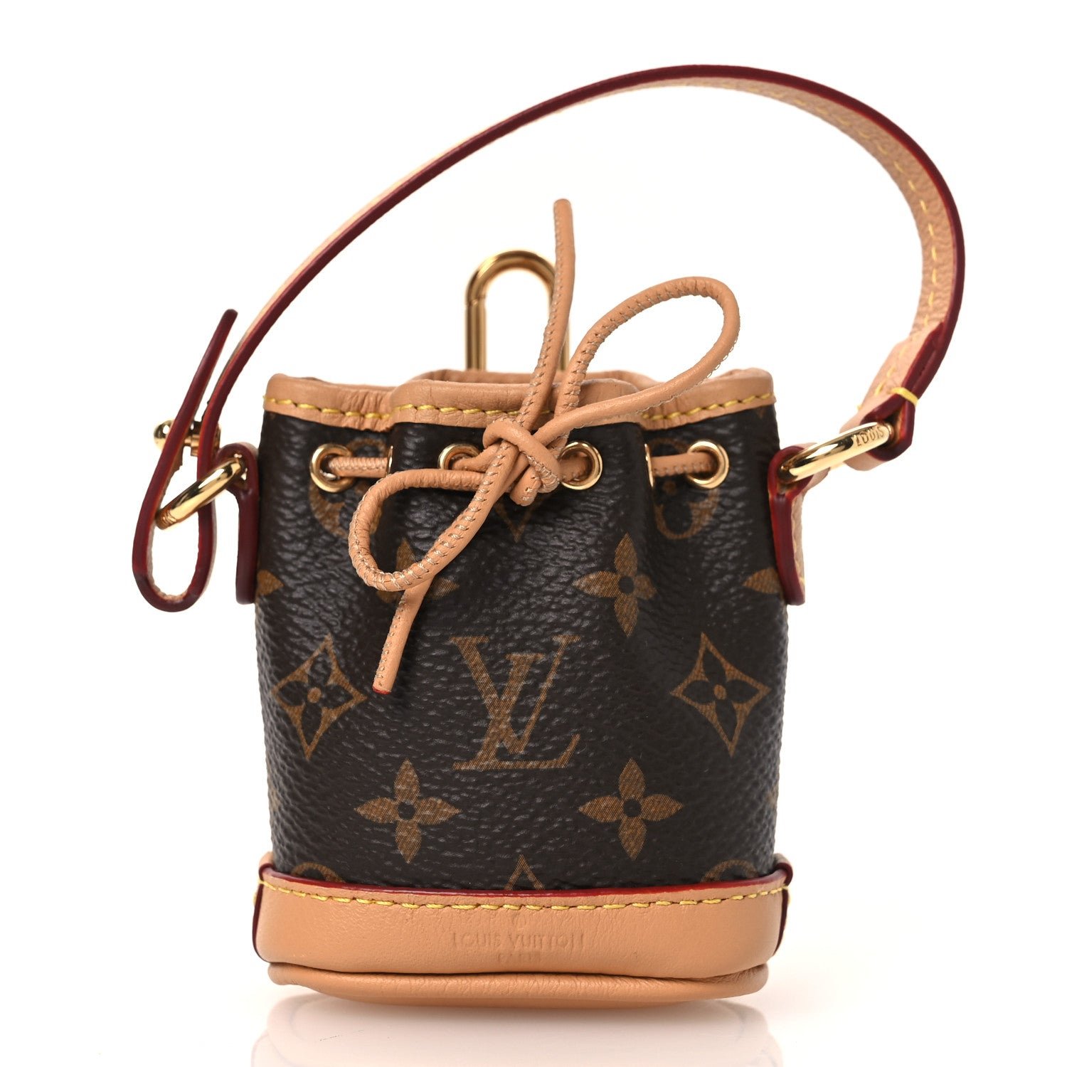 Louis Vuitton Monogram Micro Noe Bag Charm Key Ring