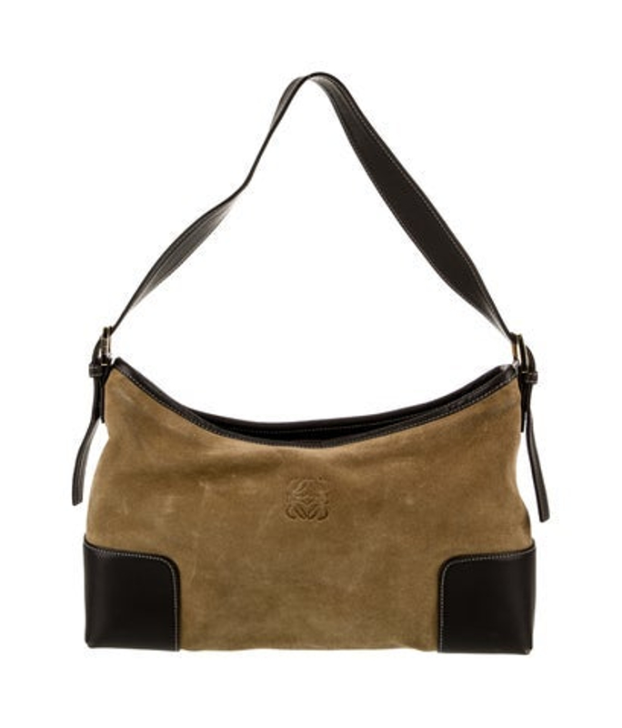 Loewe Suede Shoulder Bag