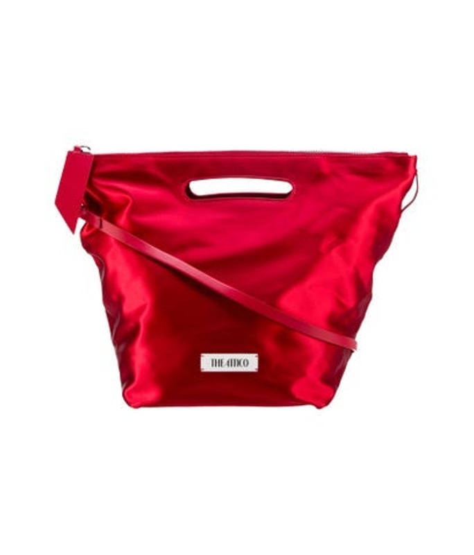 Attico Nylon Top Handle Bag