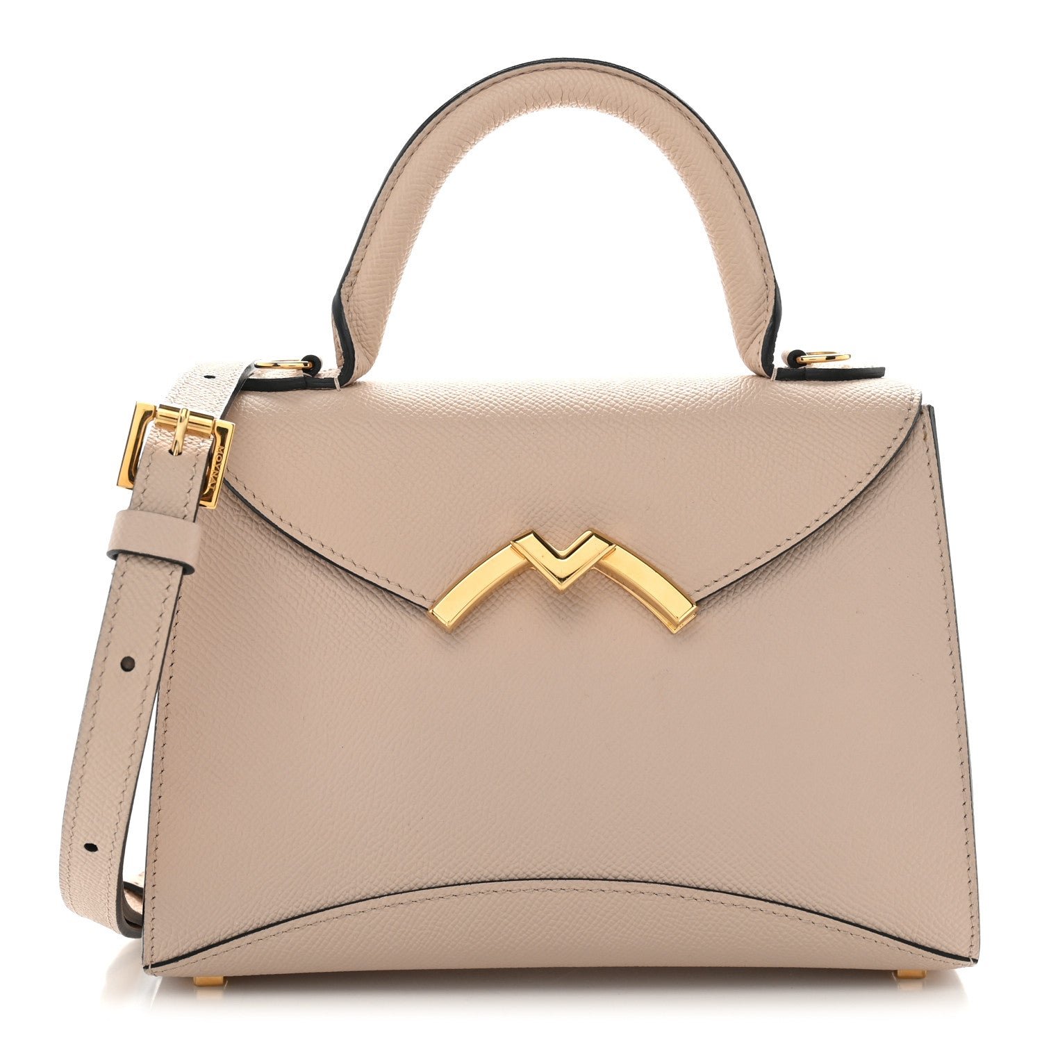 Moynat Carat Calfskin Gabrielle BB Powder