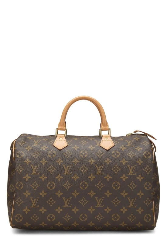 Monogram Canvas Speedy 35