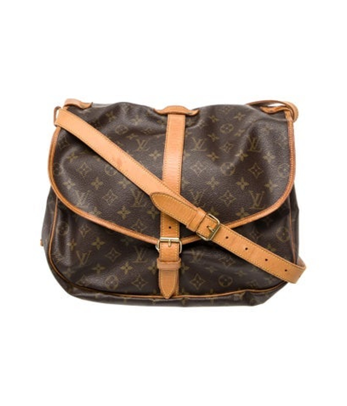 Louis Vuitton Vuitton Lv Monogram Saumur 35 Vintage