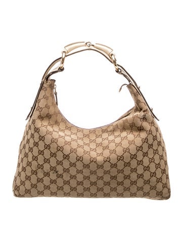 GG Canvas Hobo Medium Vintage