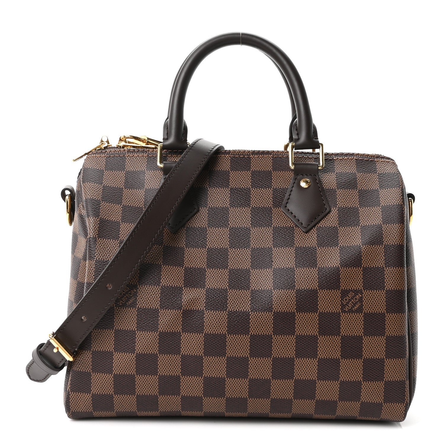 Louis Vuitton Damier Ebene Speedy Bandouliere 25