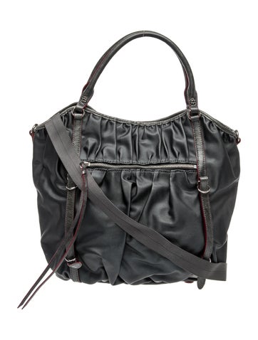 Nylon Top Handle Bag