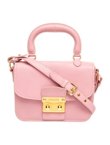 Leather Madras Shoulder Bag