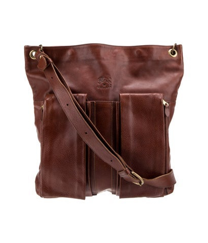 Il Bisonte Bisonte Leather Bucket Bag