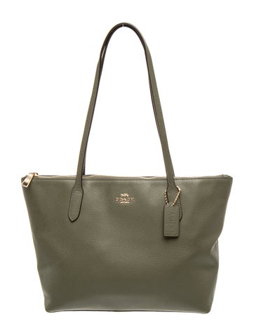 Coach Leather Shoulder Bag
