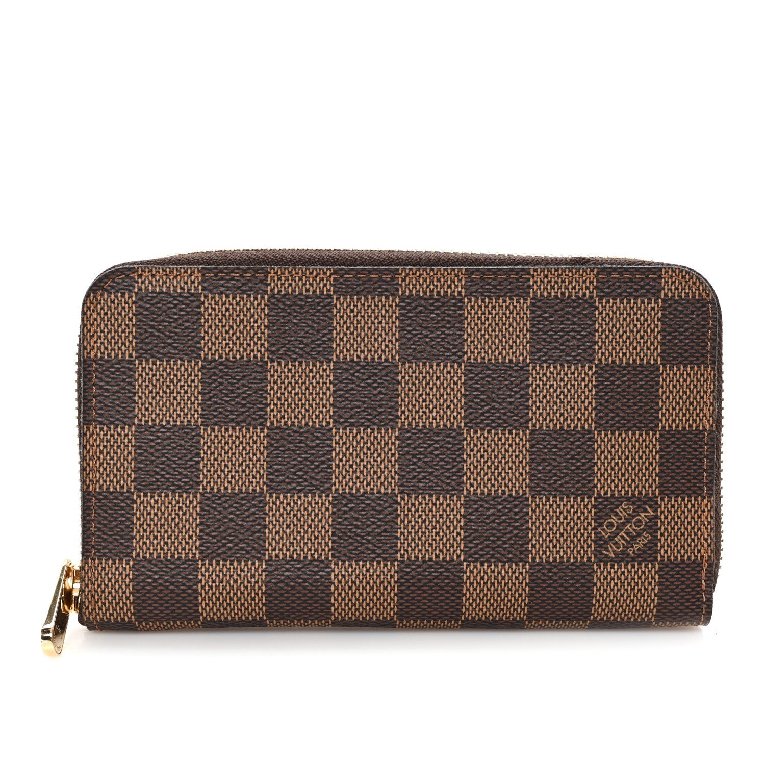 Louis Vuitton Damier Ebene Porte-Monnaie Zippy Wallet