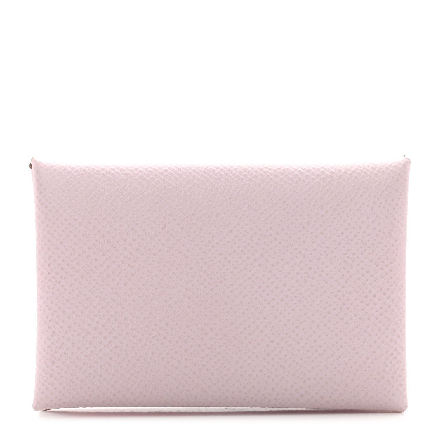 Hermes Epsom Calvi Card Case Mauve Pale