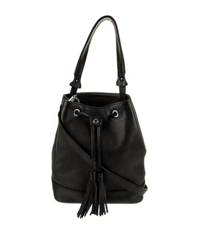 Sandro Leather Bucket Bag