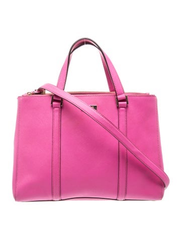 Saffiano Leather Top Handle Bag