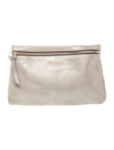 Suede Clutch