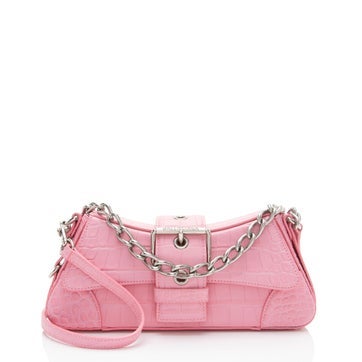 Balenciaga Leather Lindsay Shoulder Bag