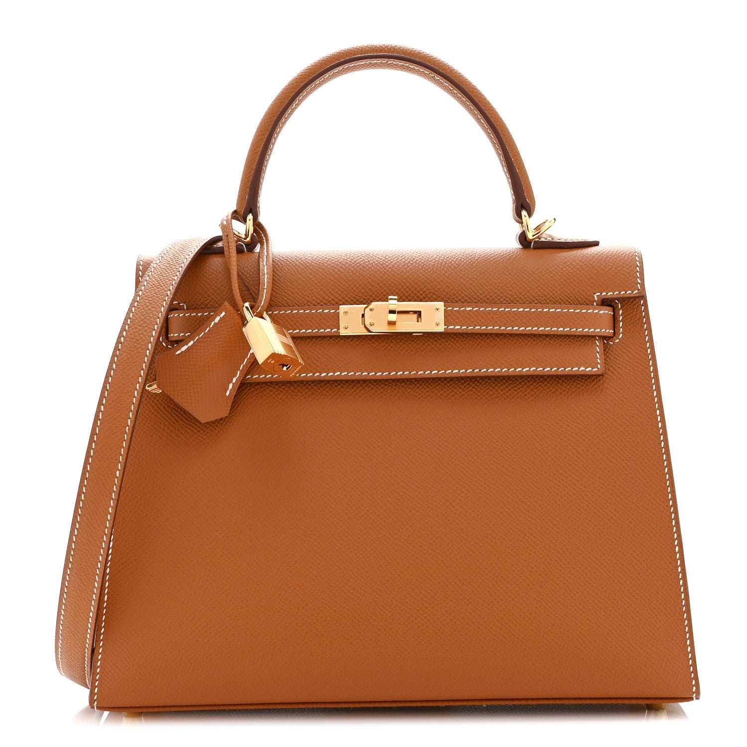 Hermes Epsom Kelly Sellier 25 Gold