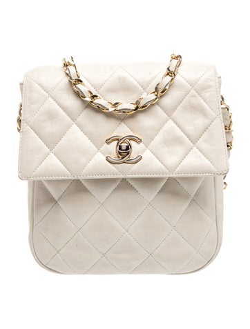 CC Quilted Flap Bag