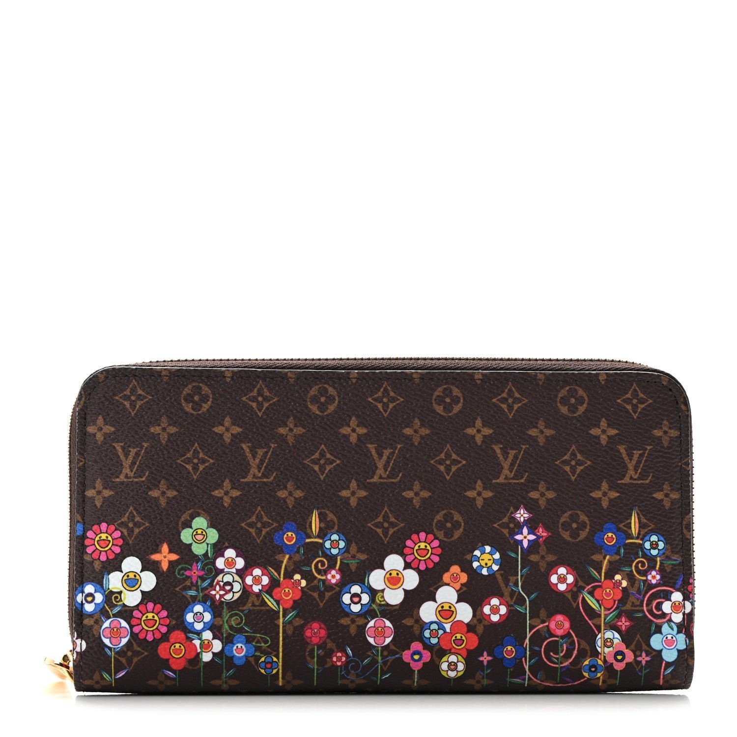 Louis Vuitton LV X TM Monogram Flowers Zippy Wallet
